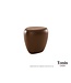 IOS SIDE TABLE/ STOOL - GREY/TOTORA BODY/WALNUT.