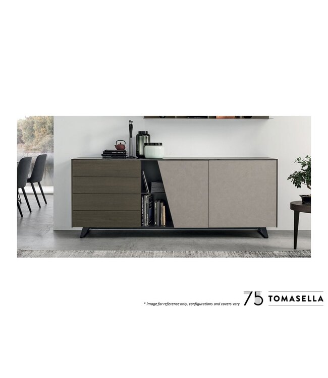 DIAGONAL SIDEBOARD.