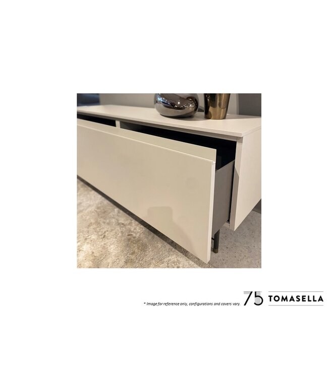 ATLANTE TV UNIT WITH DEEP DRAWER.