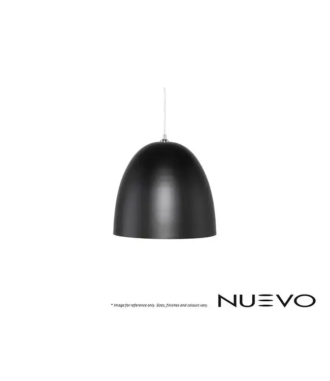 DOME PENDANT - BLACK.