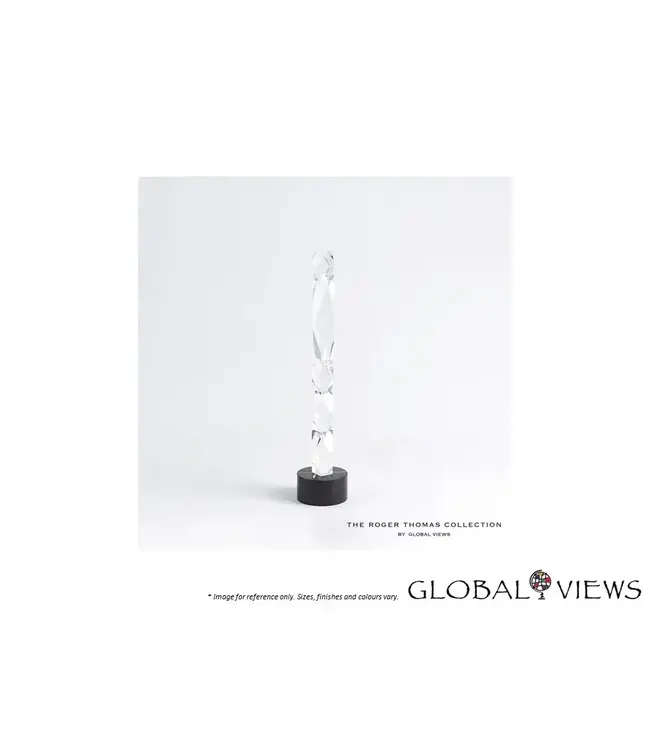 FACETTE COLUMN SCULPTURE.