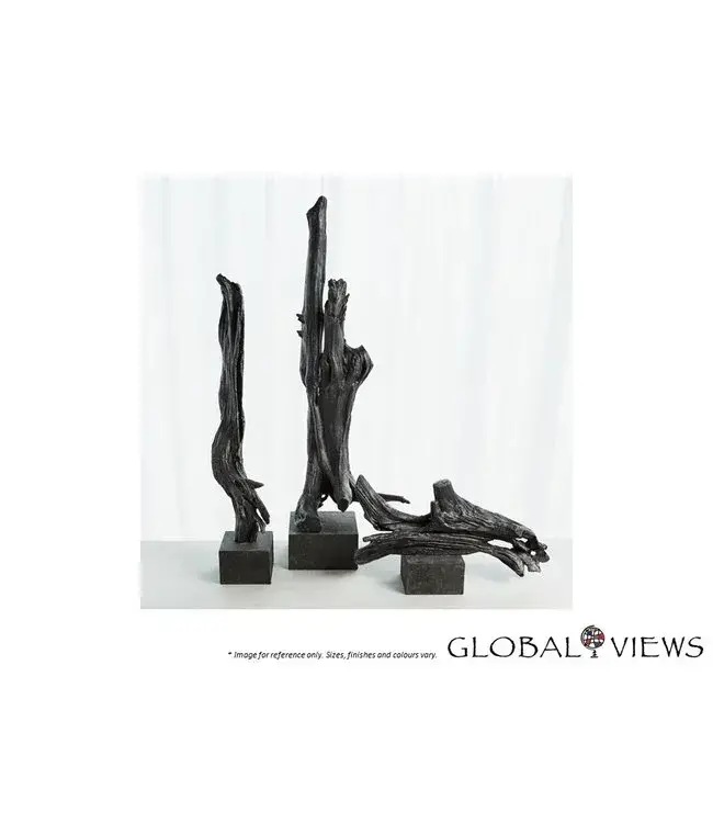 IRON DRIFTWOOD SCULPTURE.