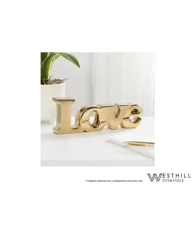 LOVE DECOR SCULPTURE/ TEXT.
