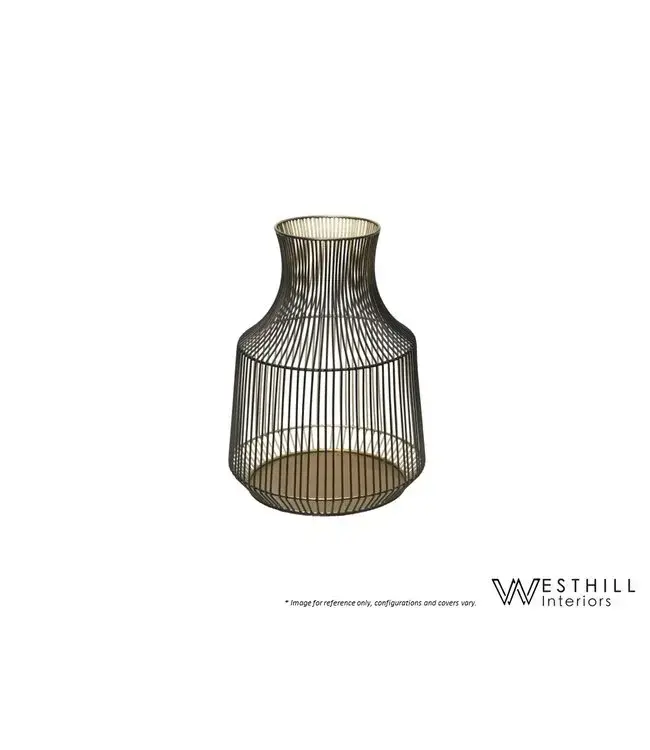 MISSION WIRE URN/VASE.