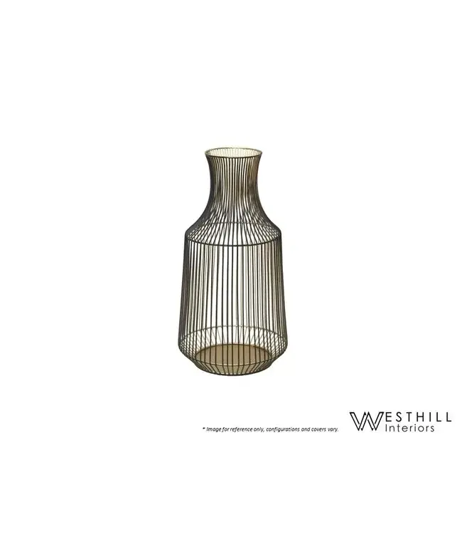 MISSION WIRE URN/VASE.