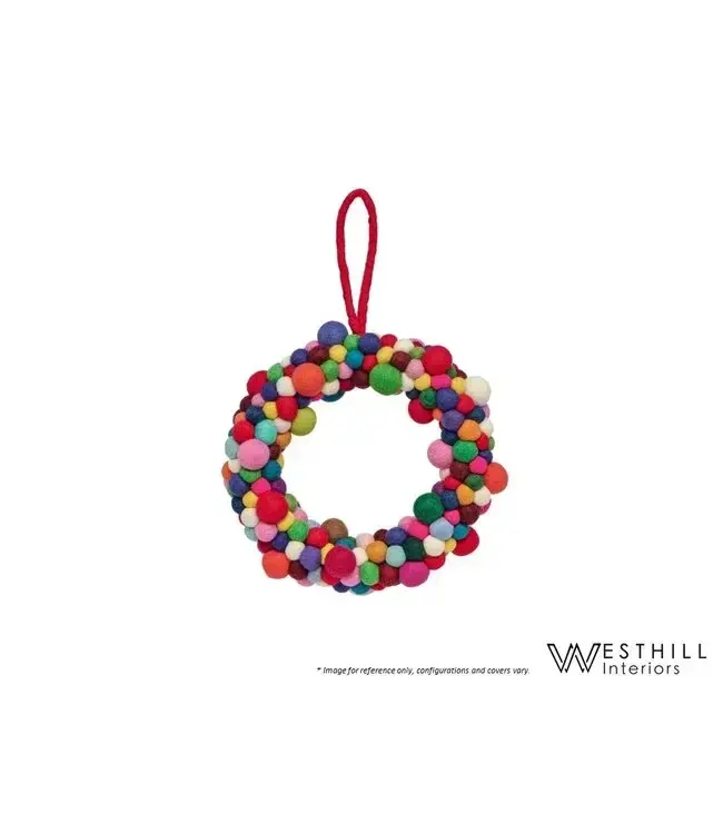 MODWOOL WREATH 14DIA.