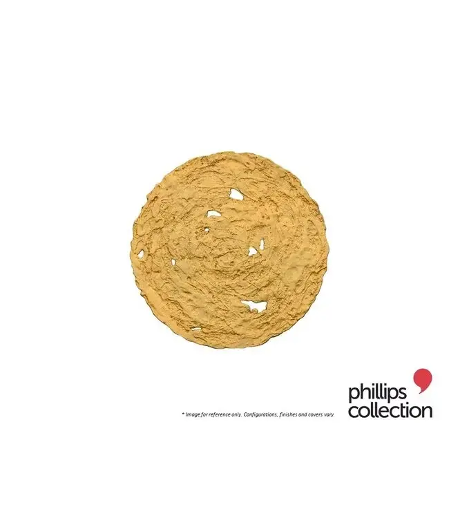 MOLTEN DISC WALL ART MEDIUM - GOLD.