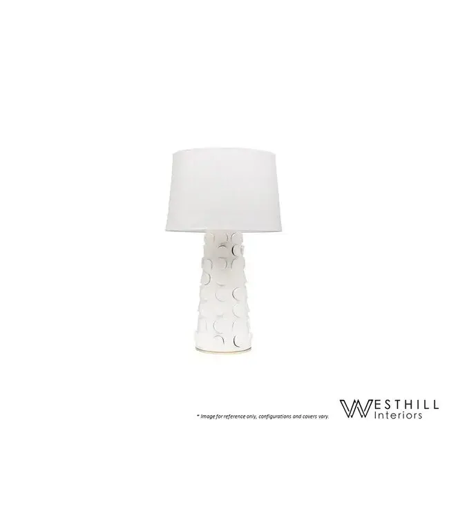 NAOMI TABLE LAMP - WHITE.