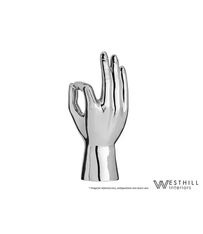 OK GESTURE SCULPTURE.