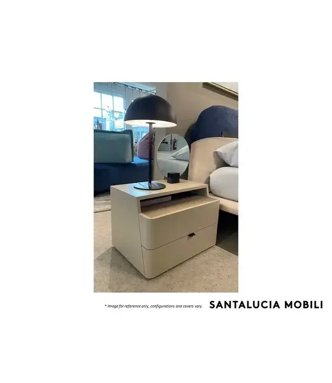 QUARZO NIGHTSTAND - ECO LIMO BEIGE GREY.