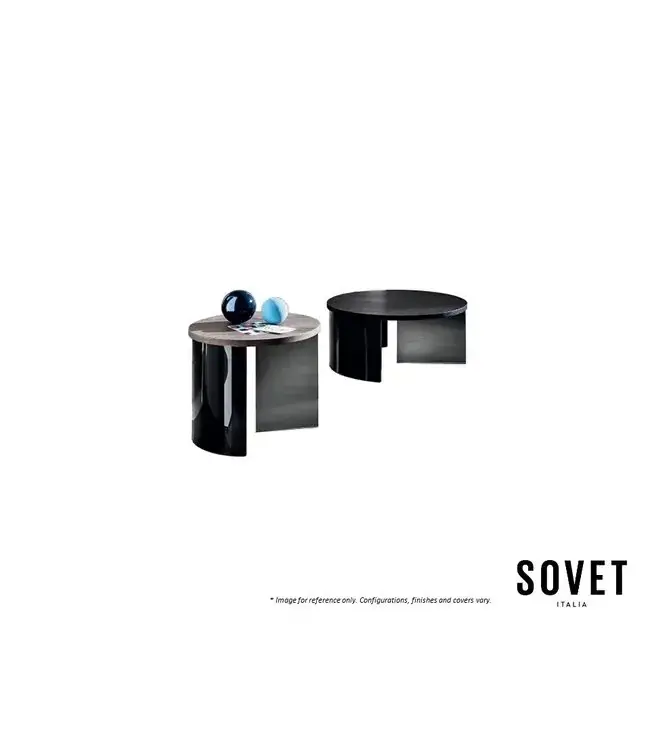 REGOLO ROUND COFFEE TABLE.