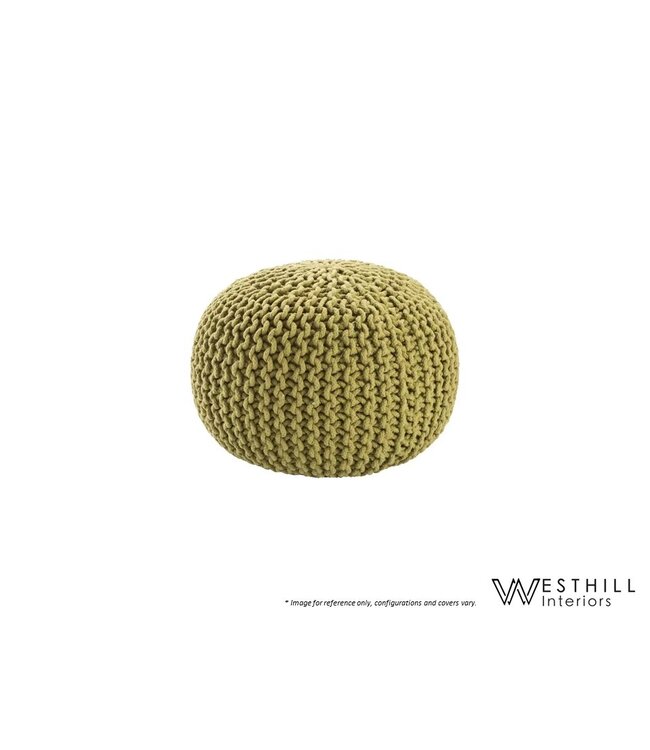 WESTHILL INTERIORS POUF - FERN.