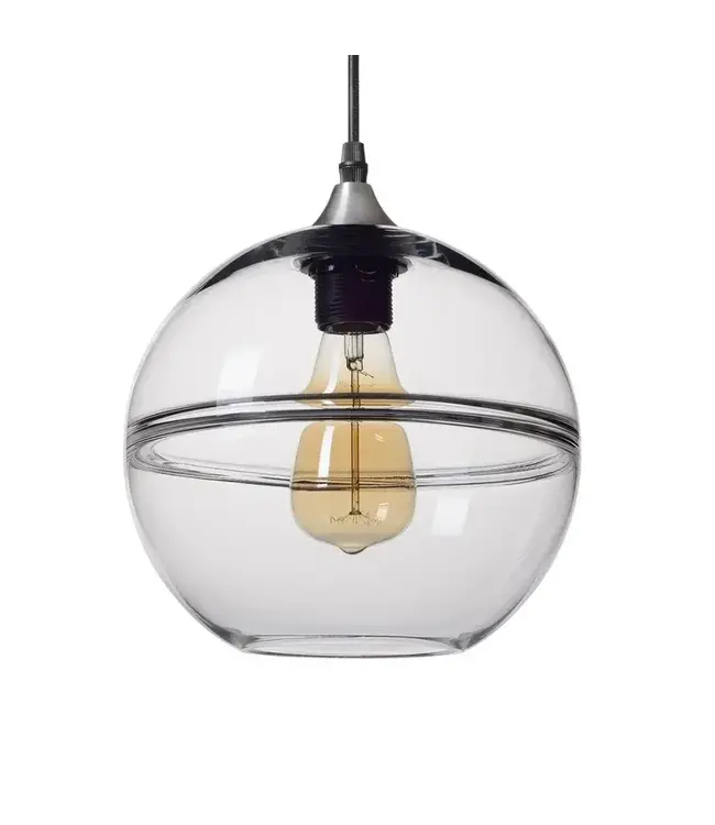 RING PENDANT MEDIUM - CLEAR.