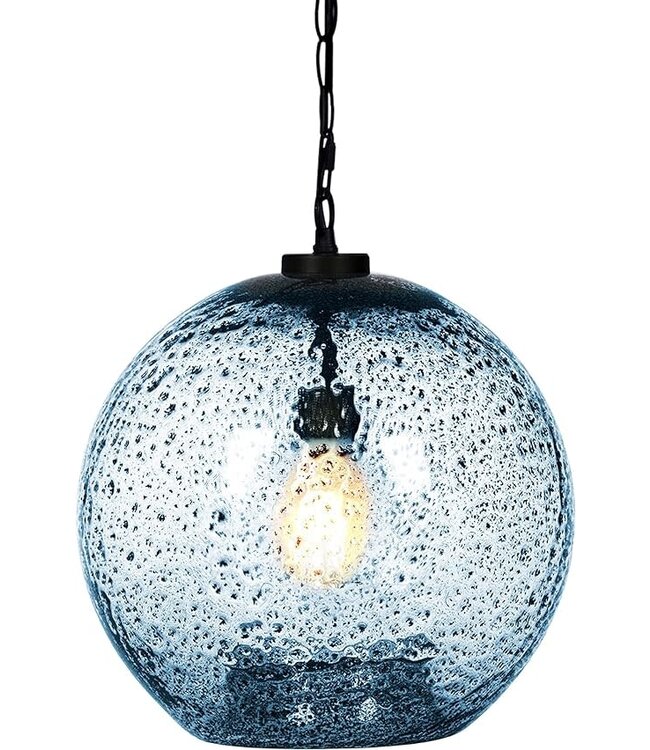 SEED OPEN LARGE PENDANT. - BLUE