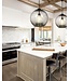 WESTHILL INTERIORS SEED OPEN LARGE PENDANT. - CLEAR