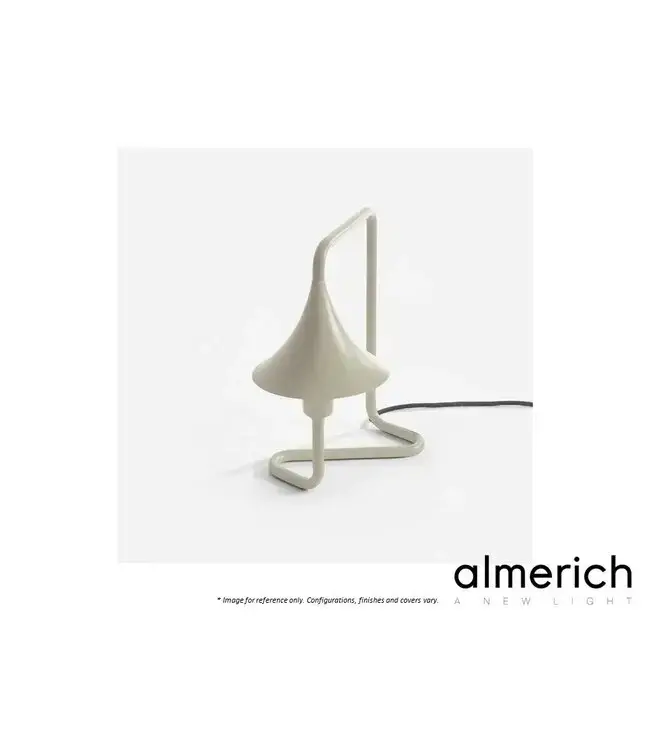 SELF TABLE LAMP - STONE GREY.