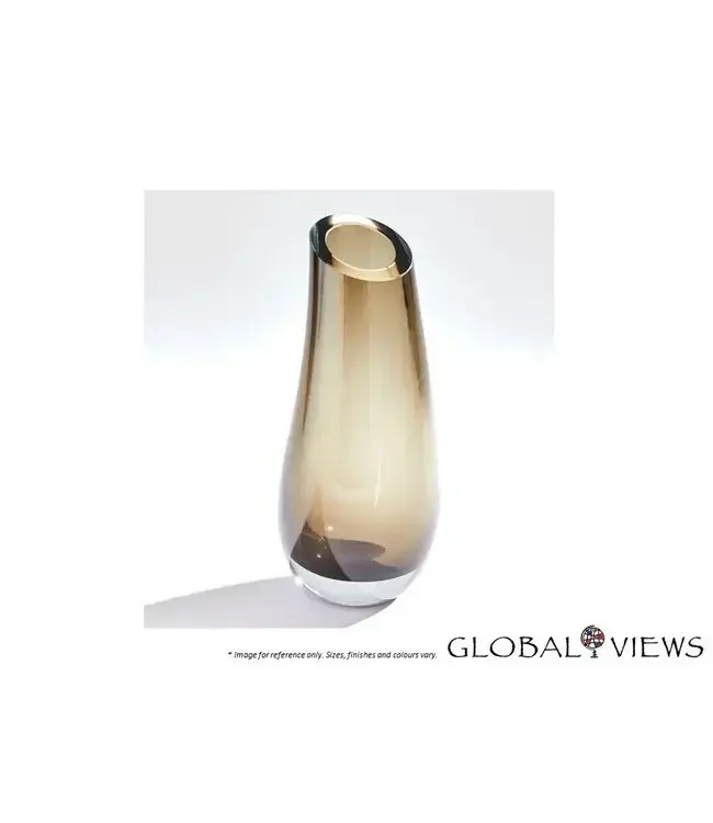 SLANT VASE SMOKE.