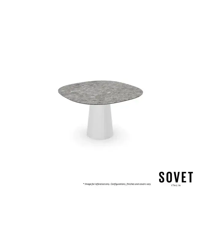 TOTEM OUTDOOR SHAPE DINING TABLE.