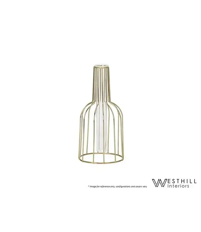 WIRE BOTTLE 8.5H.