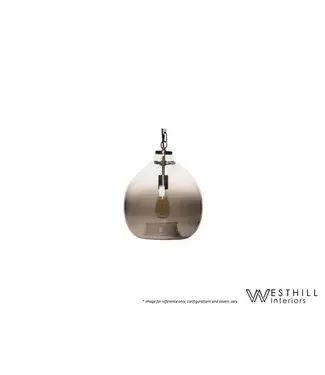 WESTHILL INTERIORS WANDA PENDANT - X LARGE BROWN WESTHILL INTERIORS WANDA PENDANT - X LARGE BROWN