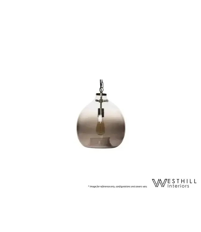 WANDA PENDANT - LARGE BROWN