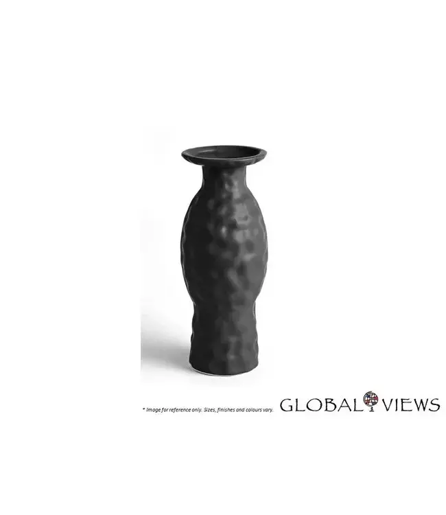 VOLCANIC VASE BLACK.
