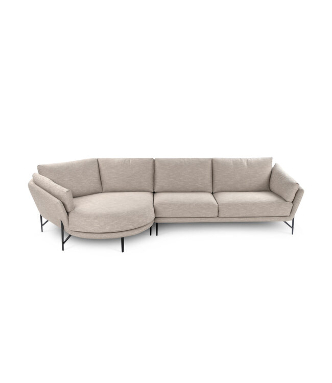 VENERE SECTIONAL WITH RIGHT CUDDLER SOFA.