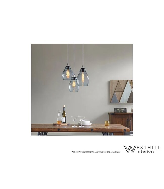 WESTHILL INTERIORS MAUI CHANDELIER - BLUE.