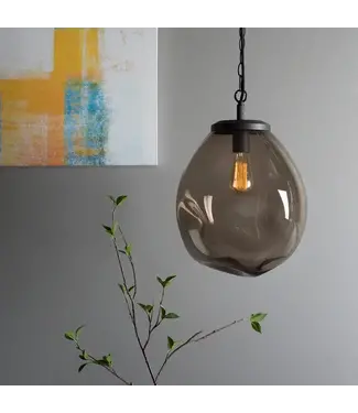 WESTHILL INTERIORS BUBBLE PENDANT LARGE BROWN