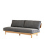 NAGANO INTERIOR HAKATA SOFA  2 SEATER WITH ARM TABLE