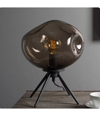 WESTHILL INTERIORS BUBBLE TABLE LAMP.