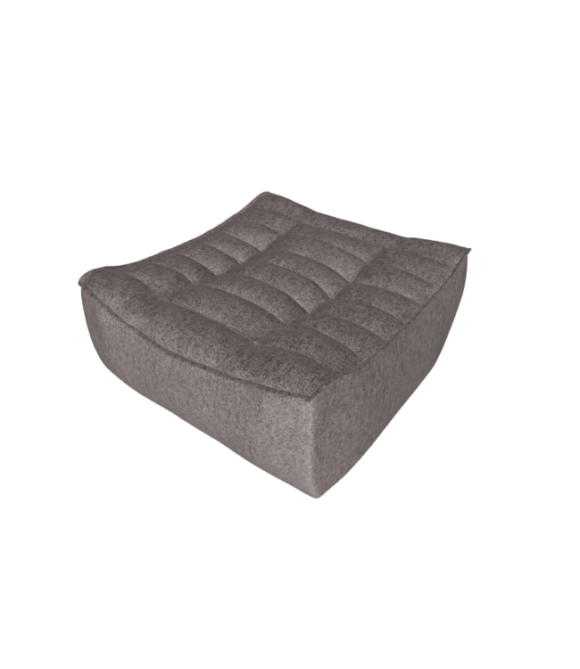 CALIA ITALIA FOX TROT LARGE OTTOMAN.