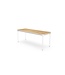 SOVET SLIM DESK 120X45 H.74 WOOD TOP WHITE LEGS SOVET SLIM DESK 120X45 H.74 WOOD TOP WHITE LEGS