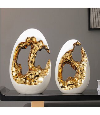 WESTHILL INTERIORS BROKEN EGG DECOR