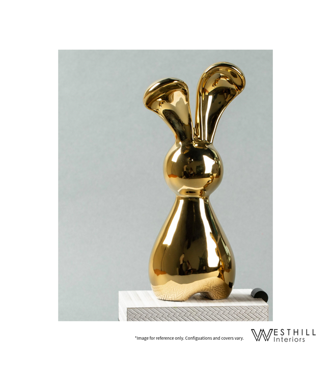 GOLDEN RABBIT STATUE