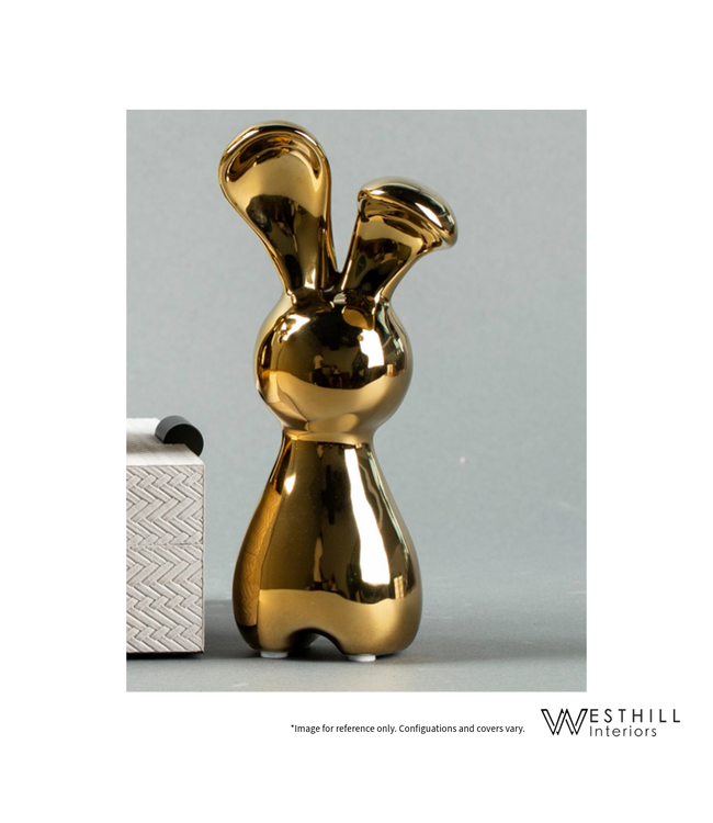 GOLDEN RABBIT STATUE