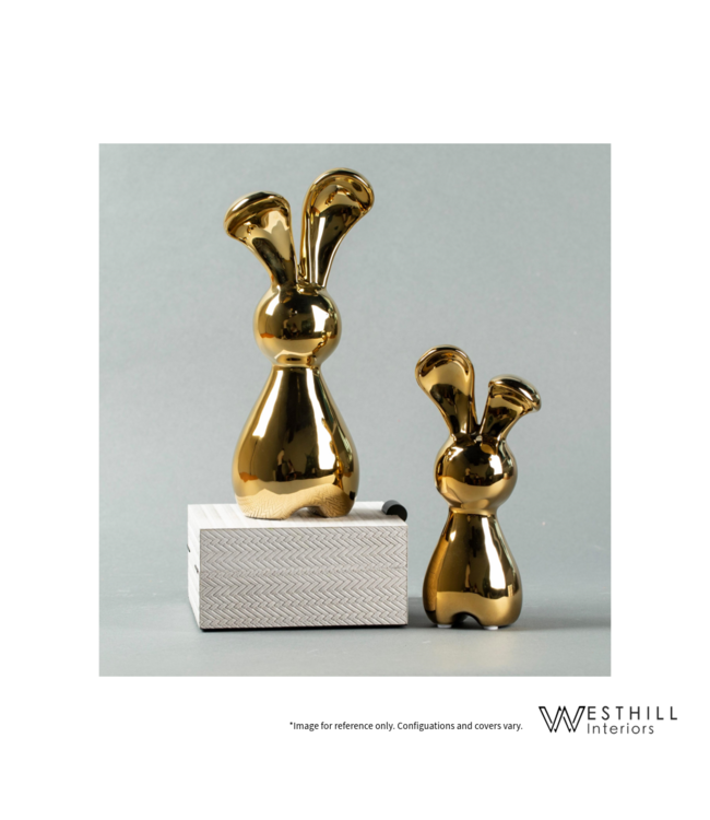 GOLDEN RABBIT STATUE