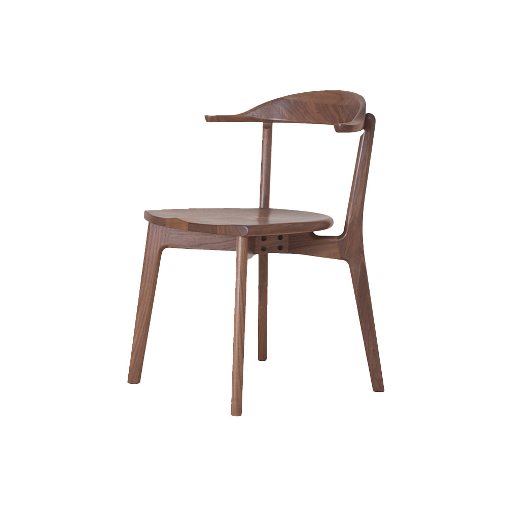 ダイニングチェア kaki CHINON CHAIR WOOD SEAT KAWASAKI DINING CHAIR | Japanese Furniture | Solid Wood