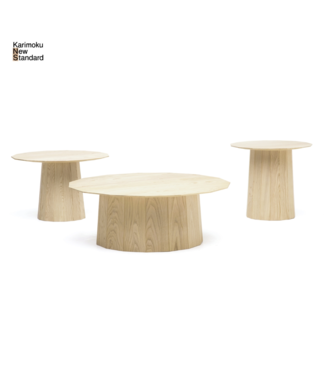 KARIMOKU NEW STANDARD COLOUR WOOD PLAIN COFFEE TABLE