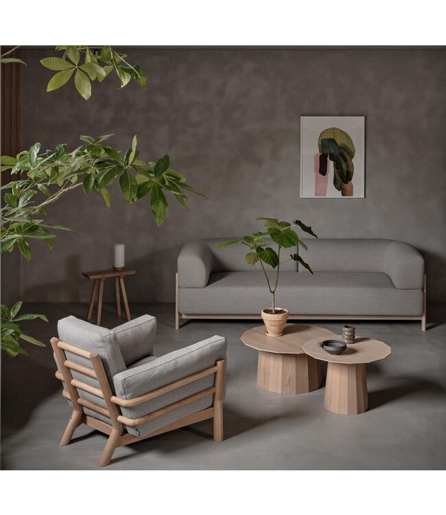 COLOUR WOOD PLAIN COFFEE TABLE