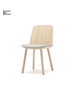 KARIMOKU NEW STANDARD COLOUR WOOD SIDECHAIR
