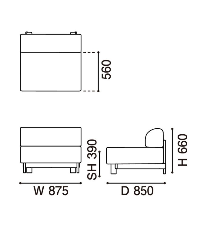 ELEPHANT 1 SEATER BENCH