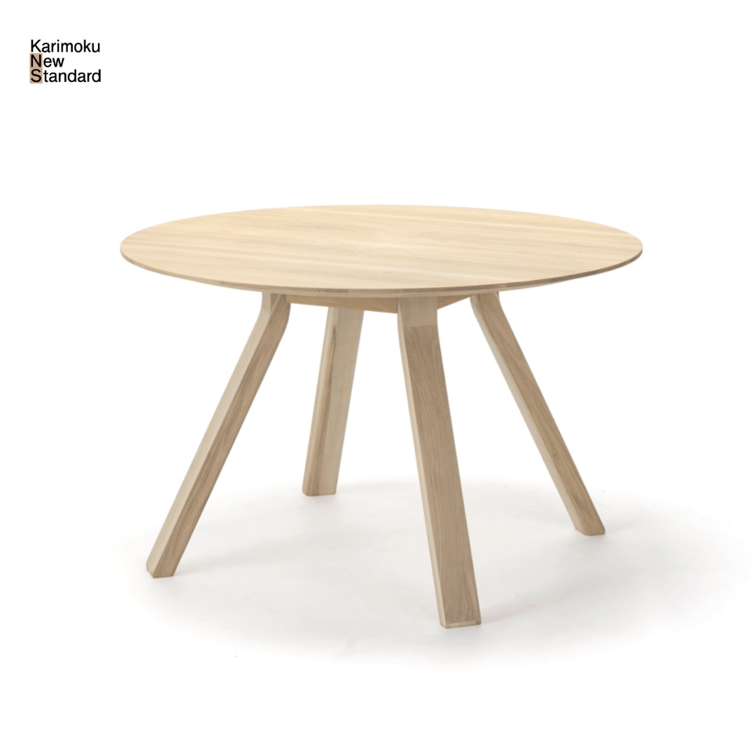 Karimoku New Standard Spectrum Round ST 120 – Japandi Dining Table