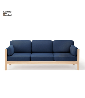 KARIMOKU NEW STANDARD CASTOR LOBBY SOFA PLUS 3-SEATER
