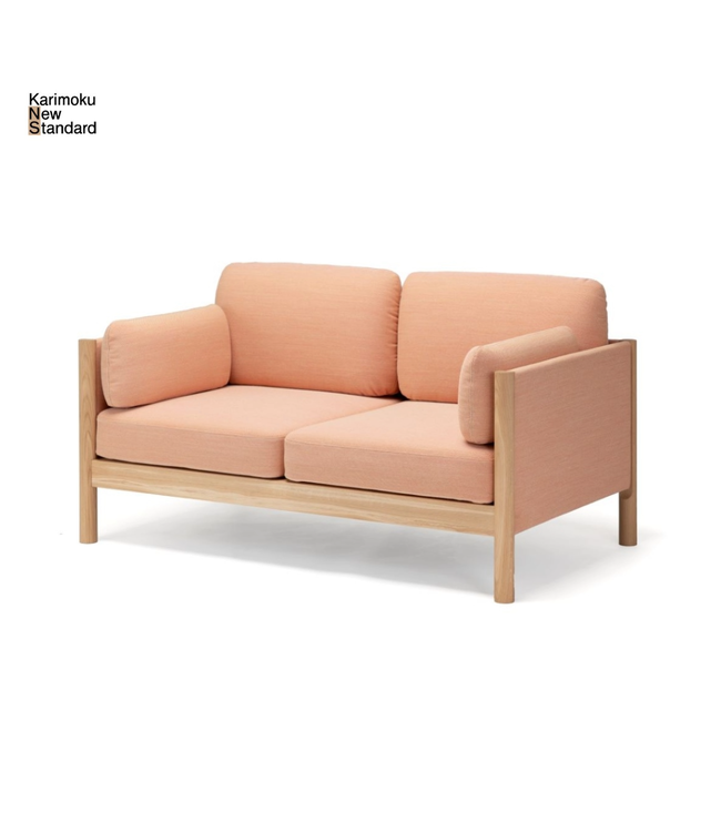 KARIMOKU NEW STANDARD CASTOR LOBBY SOFA PLUS 2-SEATER