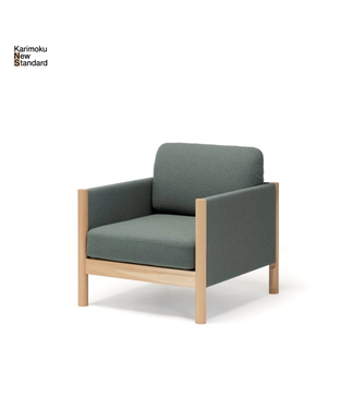 KARIMOKU NEW STANDARD CASTOR LOBBY SOFA PLUS 1-SEATER