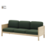 KARIMOKU NEW STANDARD CASTOR LOBBY SOFA 3-SEATER