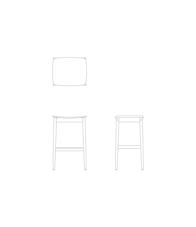 A-BS02 BAR STOOL