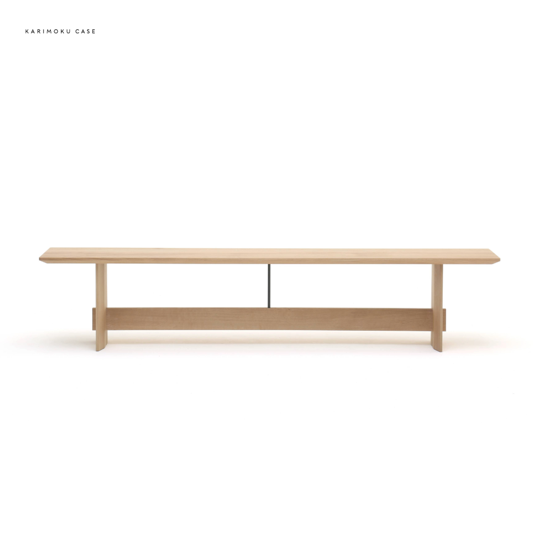 Karimoku Case A-B01 Bench by Keiji Ashizawa | Japandi Bench