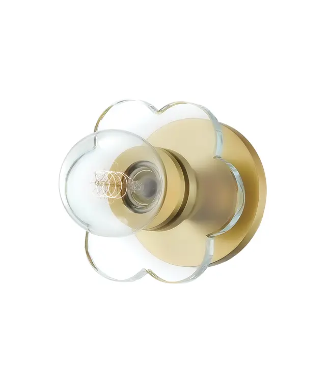 ALEXA WALL SCONCE GOLD
